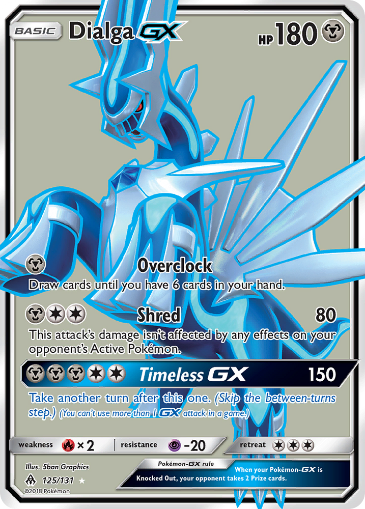 Dialga GX (125/131) [Sun &amp; Moon: Forbidden Light] 