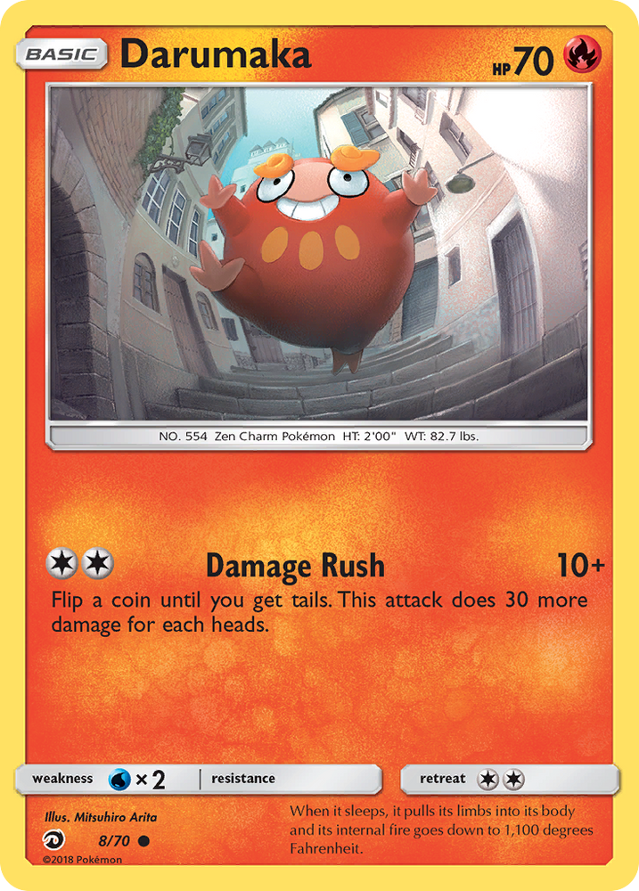 Darumaka (8/70) [Sun &amp; Moon: Dragon Majesty] 