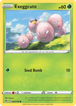 Exeggcute (004/185) [Sword &amp; Shield: Vivid Voltage] 