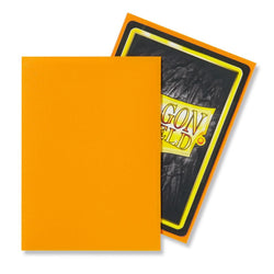 Dragon Shield: Standard 100ct Sleeves - Orange (Matte)