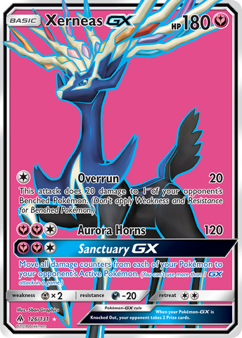 Xerneas GX (126/131) [Sun &amp; Moon: Forbidden Light] 