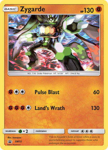 Zygarde (SM15) [Sun &amp; Moon: Black Star Promos] 