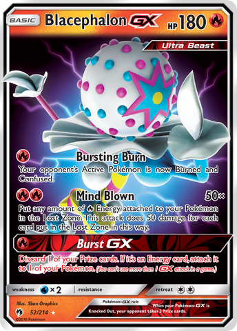 Blacephalon GX (52/214) [Sun &amp; Moon: Lost Thunder] 