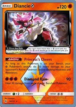 Diancie Prism Star (74/131) (Buzzroc - Naohito Inoue) [World Championships 2018]