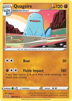 Quagsire (084/185) [Sword &amp; Shield: Vivid Voltage] 