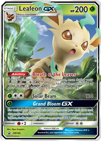 Leafeon GX (SM146) [Sun &amp; Moon: Black Star Promos] 