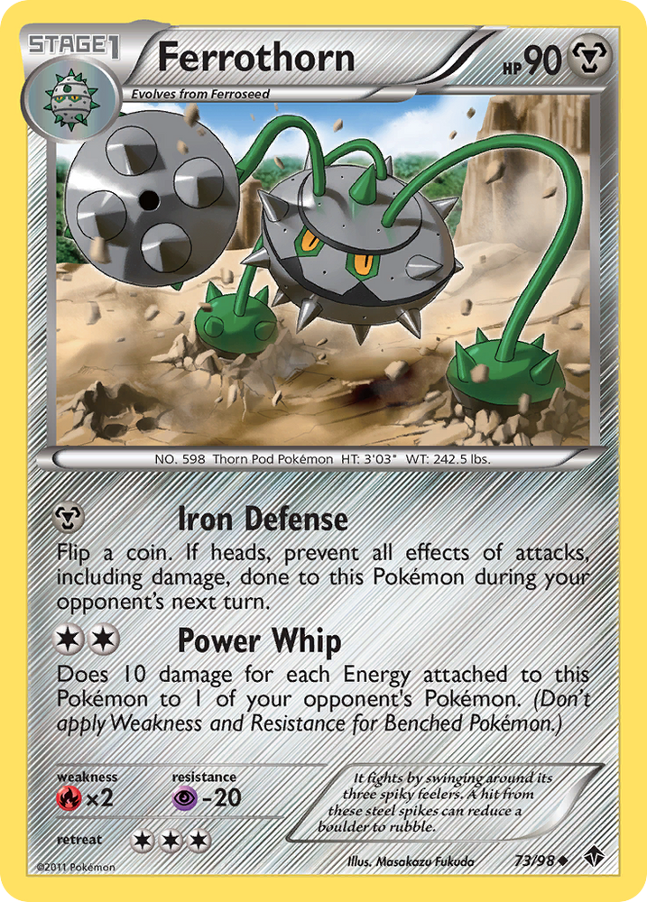 Ferrothorn (73/98) [Black &amp; White: Emerging Powers] 