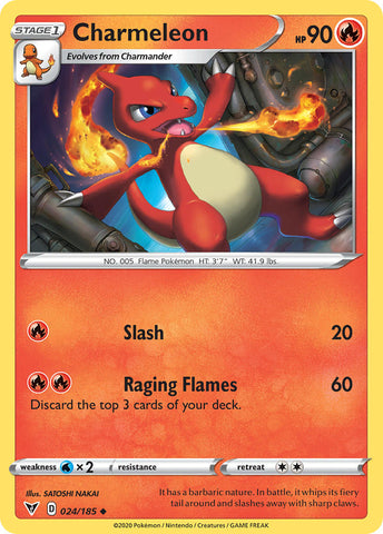 Charmeleon (024/185) [Sword &amp; Shield: Vivid Voltage] 