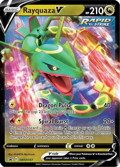 Rayquaza V (SWSH147) [Sword &amp; Shield: Black Star Promos] 