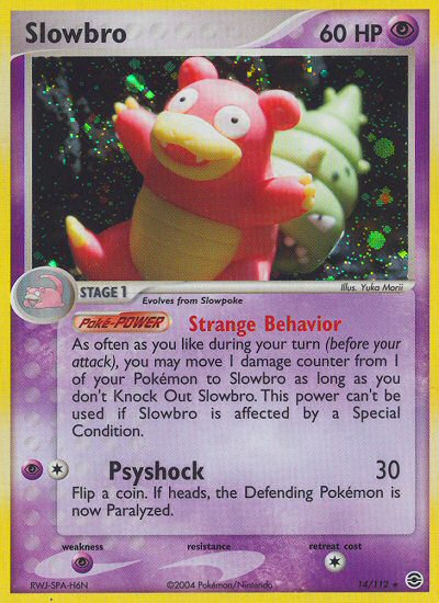 Slowbro (14/112) [EX: FireRed &amp; LeafGreen] 