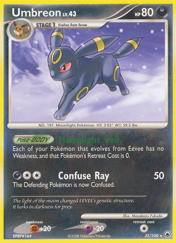 Umbreon (32/100) [Diamond &amp; Pearl: Majestic Dawn] 