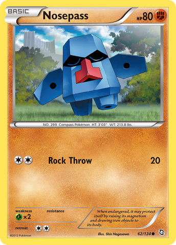 Nosepass (62/124) [Black &amp; White: Dragons Exalted] 