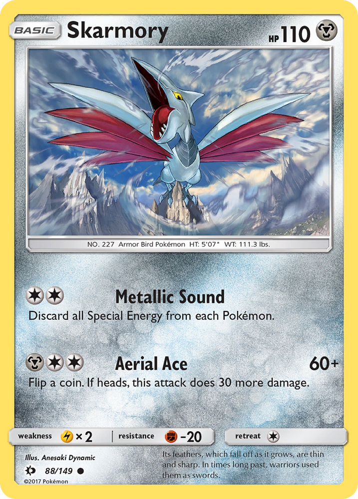 Skarmory (88/149) [Sun &amp; Moon: Base Set] 