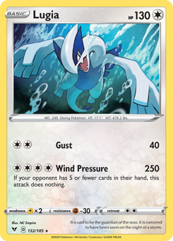 Lugia (132/185) [Sword &amp; Shield: Vivid Voltage] 