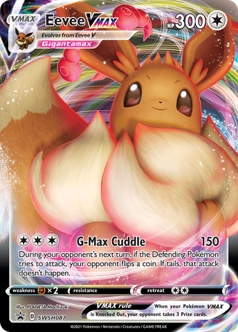 Eevee VMAX (SWSH087) [Sword &amp; Shield: Black Star Promos] 