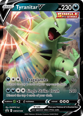 Tyranitar V (SWSH109) [Sword &amp; Shield: Black Star Promos] 