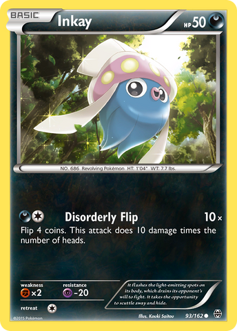 Inkay (93/162) [XY:BREAKthrough] 