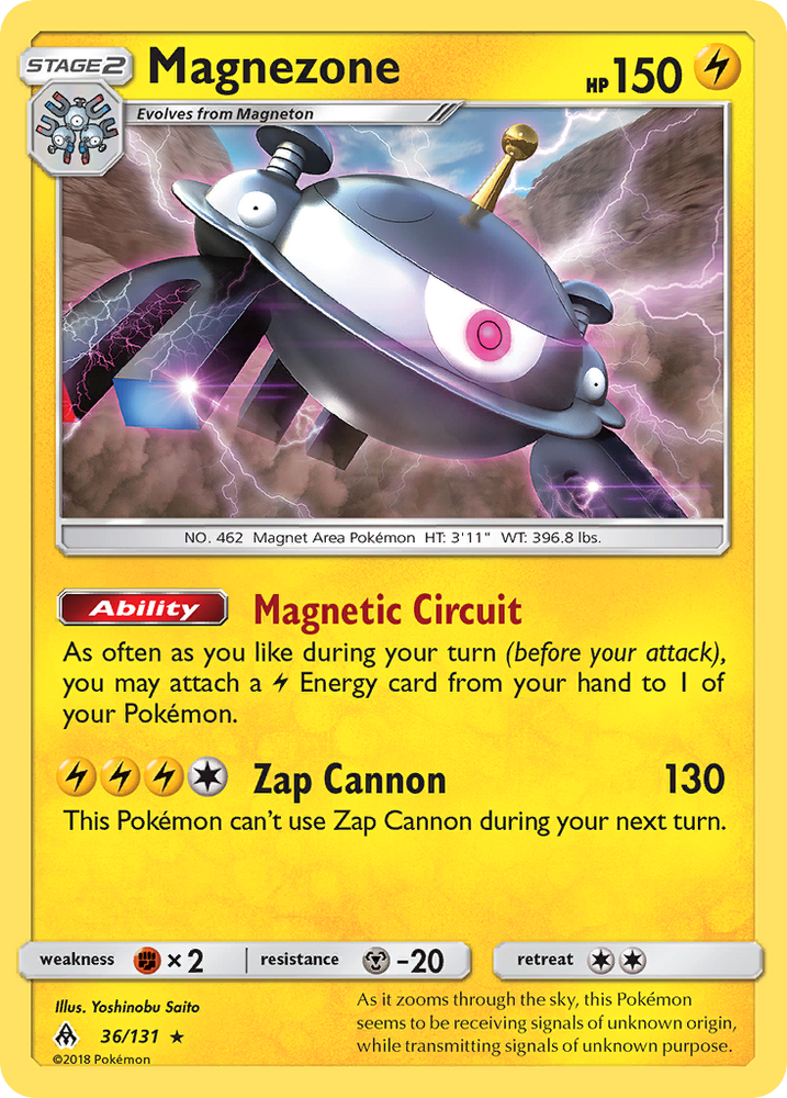 Magnezone (36/131) [Sun &amp; Moon: Forbidden Light] 