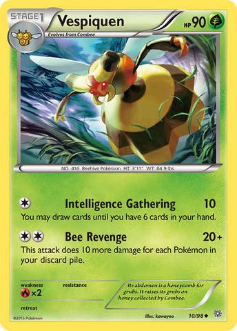 Vespicen (10/98) [XY: Ancient Origins] 