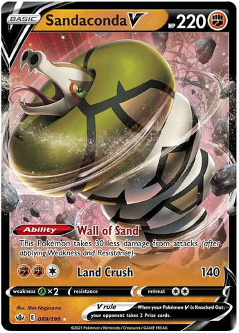 Sandaconda V (089/198) [Sword &amp; Shield: Chilling Reign] 