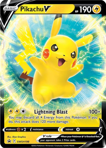 Pikachu V (SWSH198) [Sword & Shield: Black Star Promos]