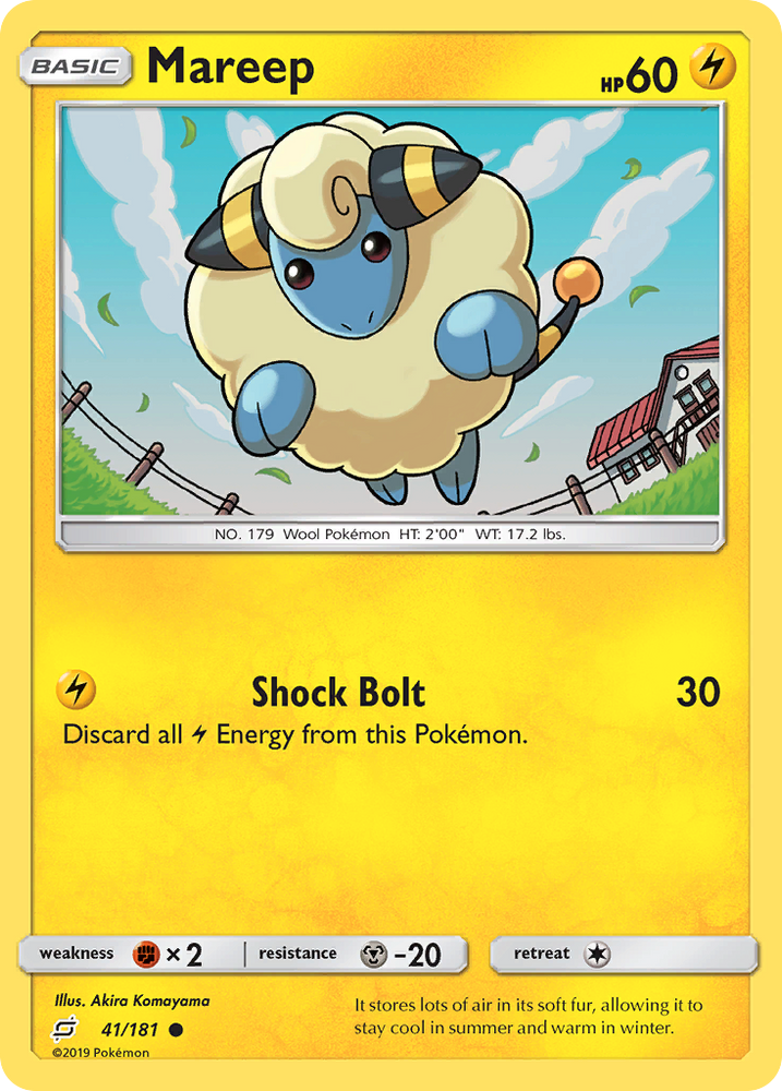 Mareep (41/181) [Sun &amp; Moon: Team Up] 