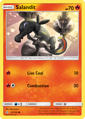 Salandit (25/156) [Sun &amp; Moon: Ultra Prism] 