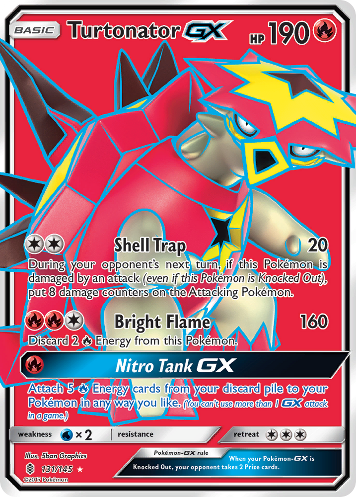 Turtonator GX (131/145) [Sun &amp; Moon: Guardians Rising] 