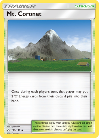 Mt. Coronet (130/156) [Sun &amp; Moon: Ultra Prism] 