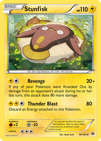 Stunfisk (56/162) [XY:BREAKthrough] 