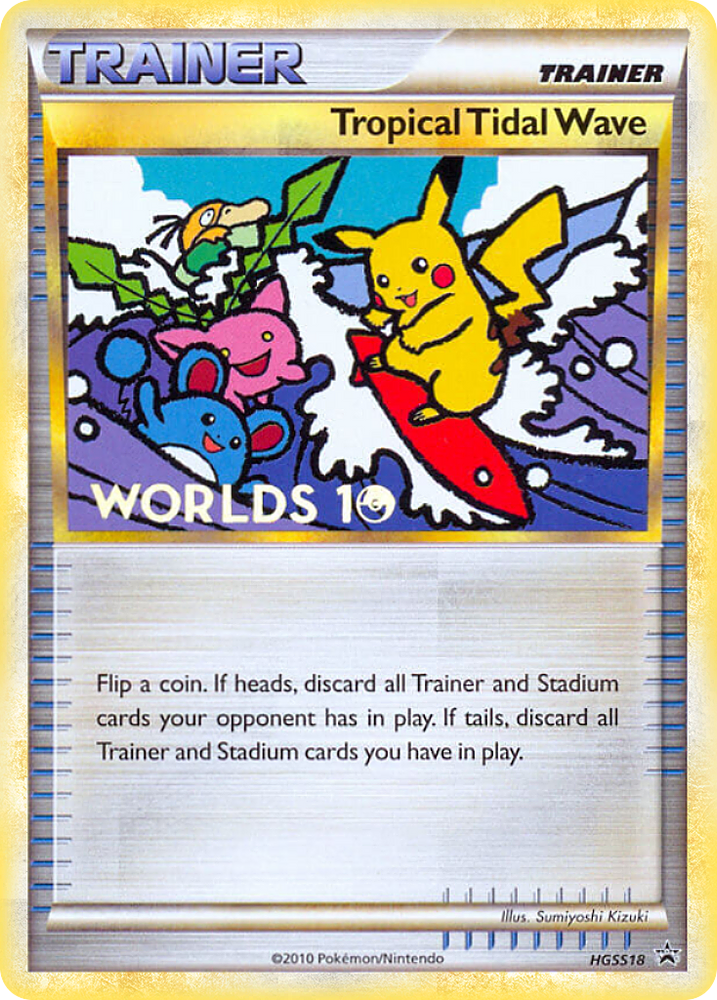 Tropical Tidal Wave (HGSS18) [HeartGold &amp; SoulSilver: Black Star Promos] 