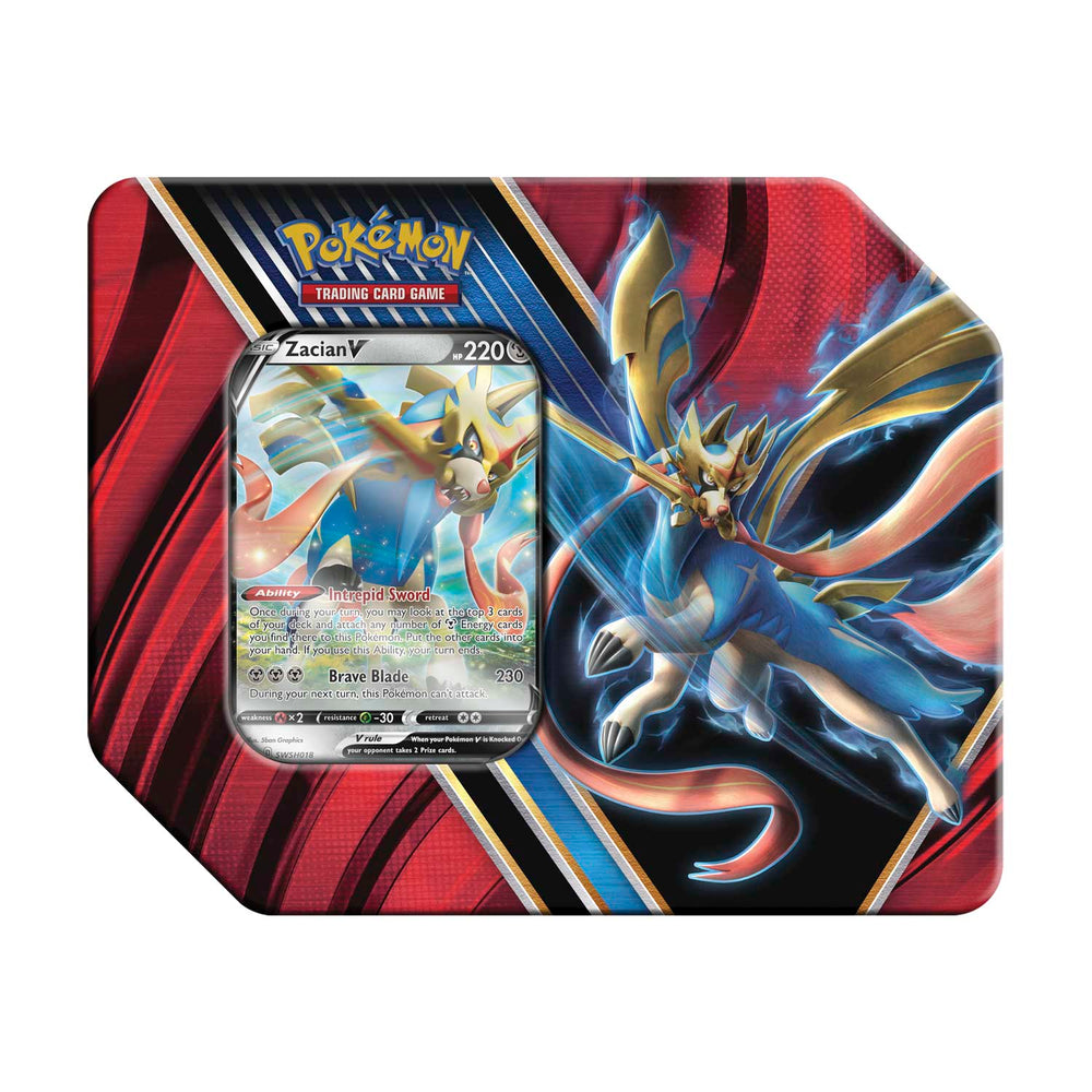 Sword &amp; Shield: Rebel Clash - Legends of Galar Collector's Tin (Zacian V) 