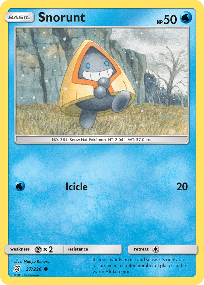 Snorunt (37/236) [Sun &amp; Moon: Unified Minds] 