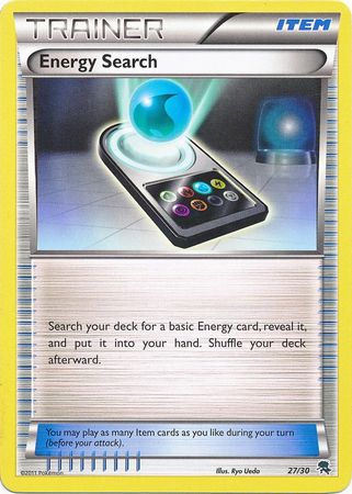 Energy Search (27/30) [Black &amp; White: Trainer Kit - Zoroark] 