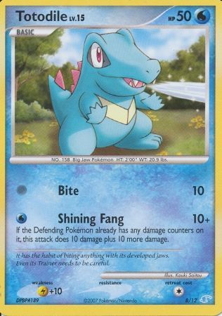 Totodile (8/12) [Diamond &amp; Pearl: Trainer Kit - Manaphy] 