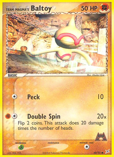 Team Magma's Baltoy (60/95) [EX: Team Magma vs. Team Aqua] 