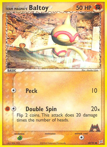 Team Magma's Baltoy (60/95) [EX: Team Magma vs. Team Aqua] 