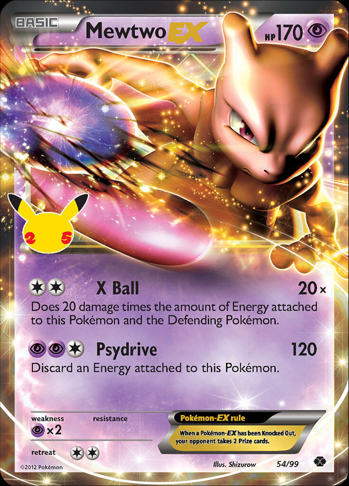 Mewtwo EX (54/99) [Celebrations: 25th Anniversary - Classic Collection]