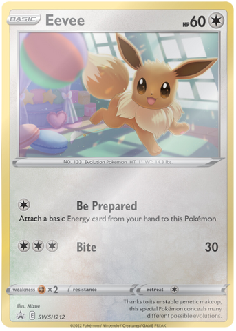 Eevee (SWSH212) [Sword &amp; Shield: Black Star Promos] 