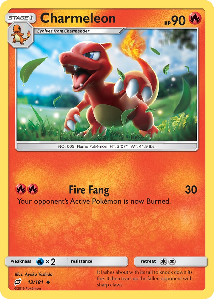 Charmeleon (13/181) [Sun &amp; Moon: Team Up] 