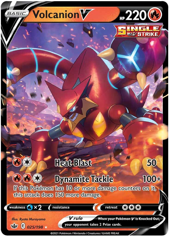 Volcanion V (025/198) [Sword &amp; Shield: Chilling Reign] 