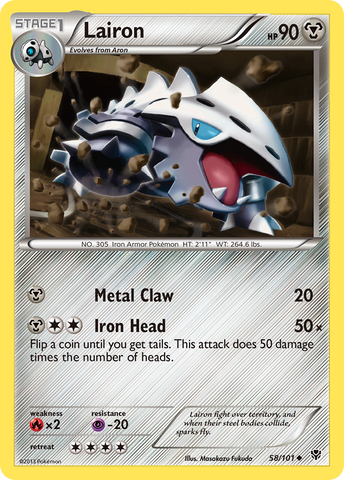 Lairon (58/101) [Black &amp; White: Plasma Blast] 