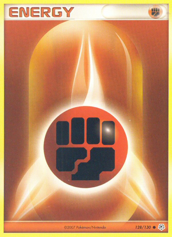 Fighting Energy (128/130) [Diamond &amp; Pearl: Base Set] 