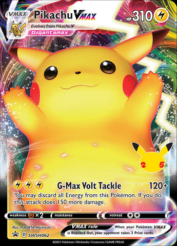 Pikachu VMAX (SWSH062) (Celebrations) [Sword &amp; Shield: Black Star Promos] 