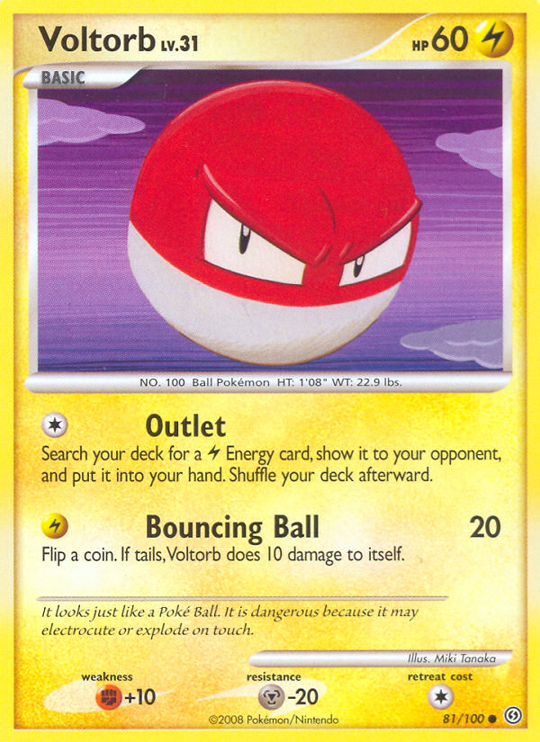 Voltorb (81/100) [Diamond &amp; Pearl: Stormfront] 