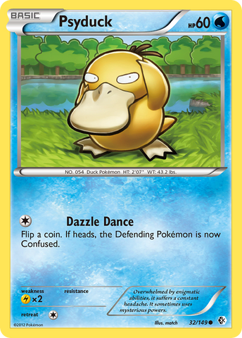 Psyduck (32/149) [Black &amp; White: Boundaries Crossed] 