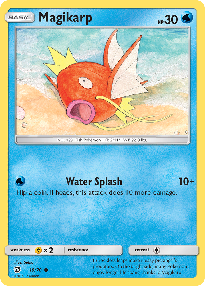 Magikarp (19/70) [Sun &amp; Moon: Dragon Majesty] 