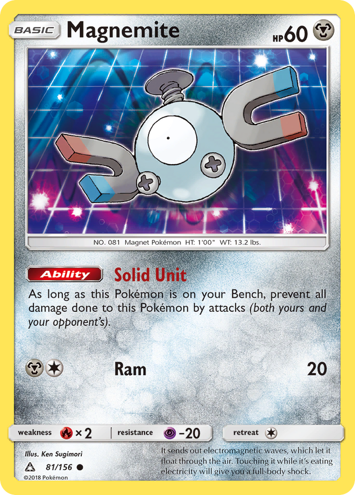 Magnemite (81/156) [Sun &amp; Moon: Ultra Prism] 