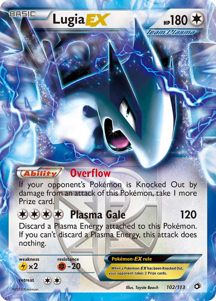 Lugia EX (102/113) [Black &amp; White: Legendary Treasures] 