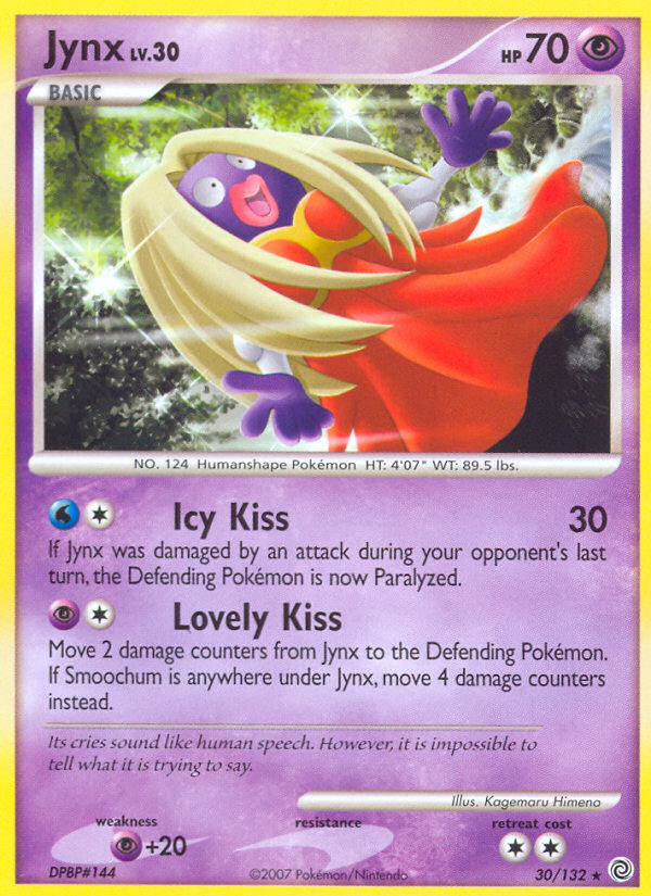 Jynx (30/132) [Diamond &amp; Pearl: Secret Wonders] 